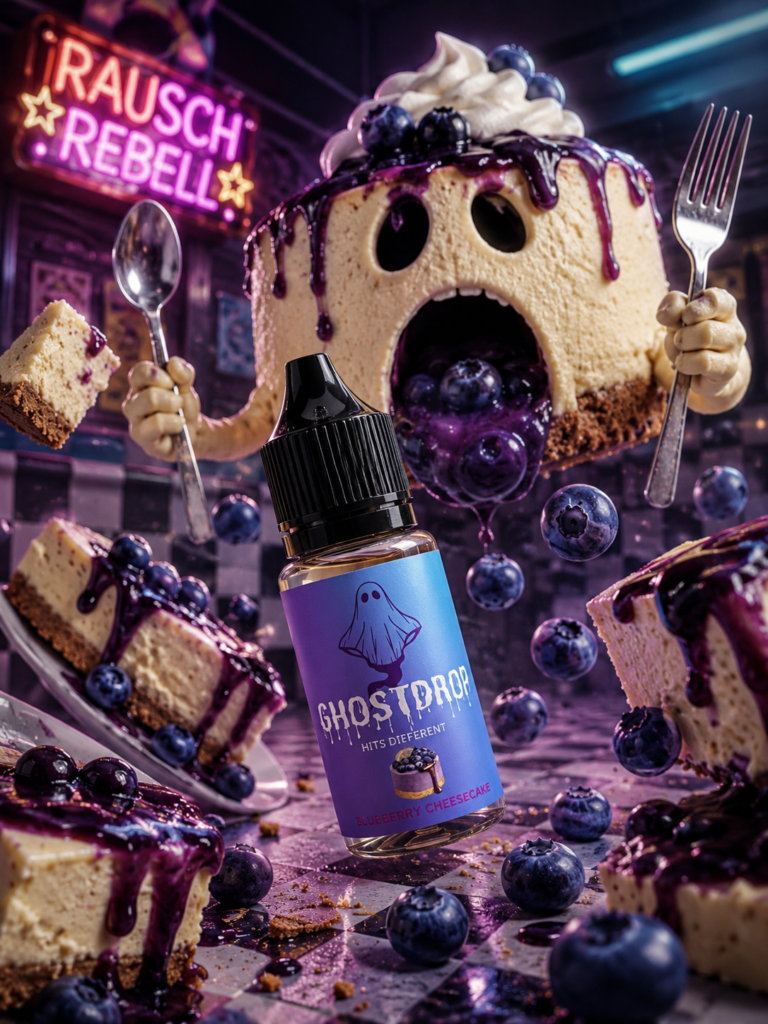 Ghostdrop – Cheesecake myrtille