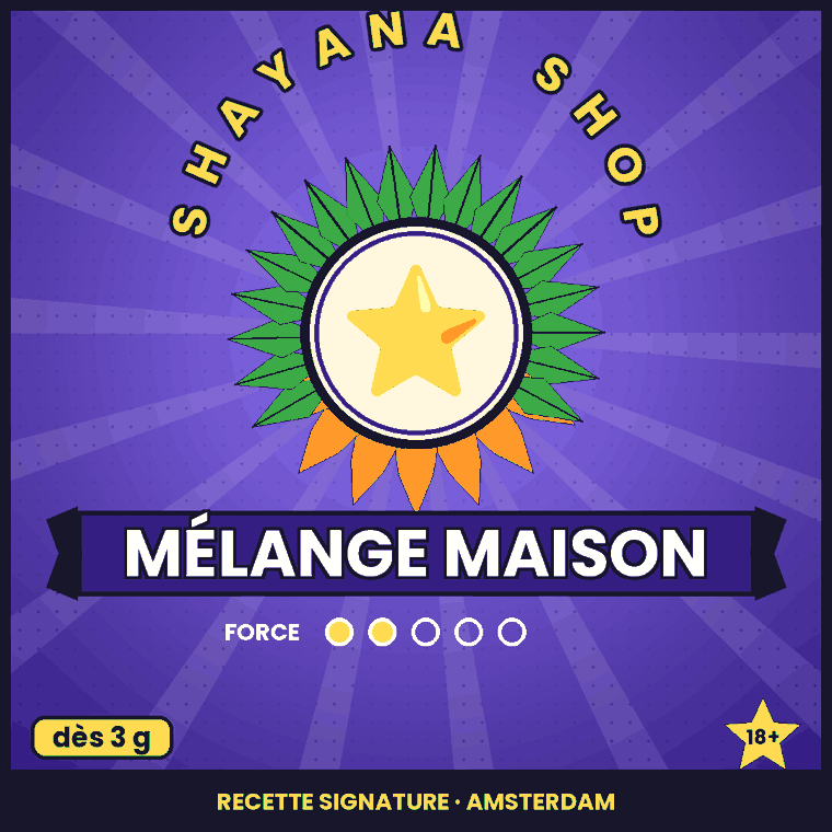 Mélange Maison – mélange à fumer légal, Shayana Shop