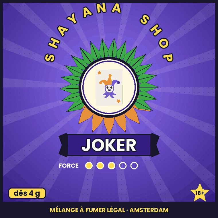 JOKER – mélange à fumer légal, Shayana Shop