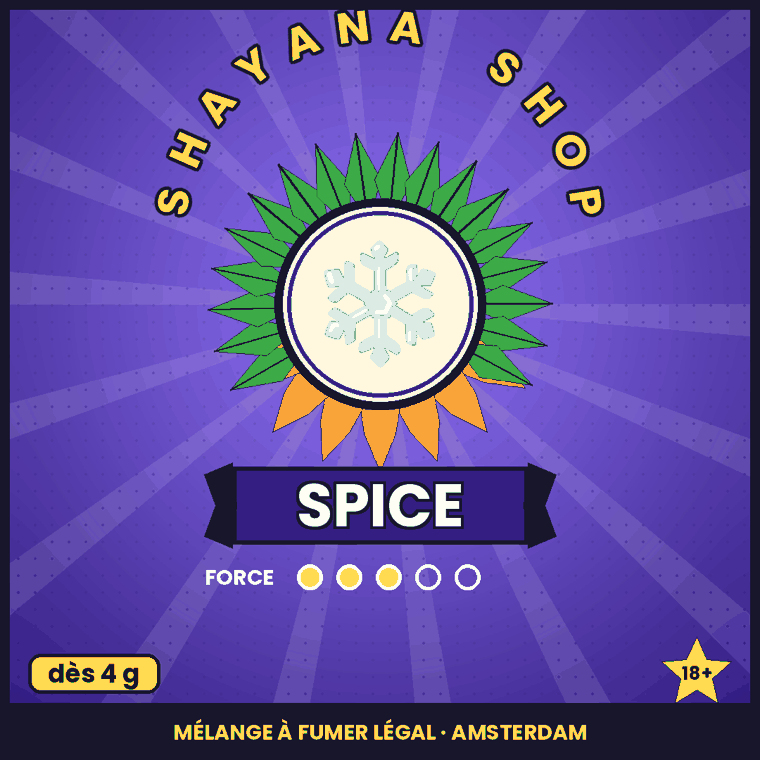 SPICE – mélange à fumer légal, Shayana Shop