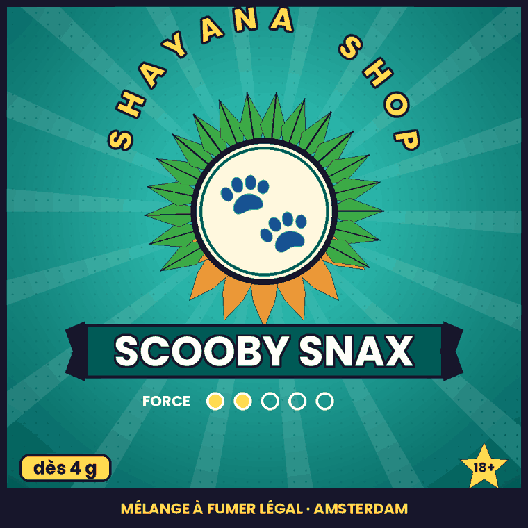 Scooby Snax – mélange à fumer légal, Shayana Shop