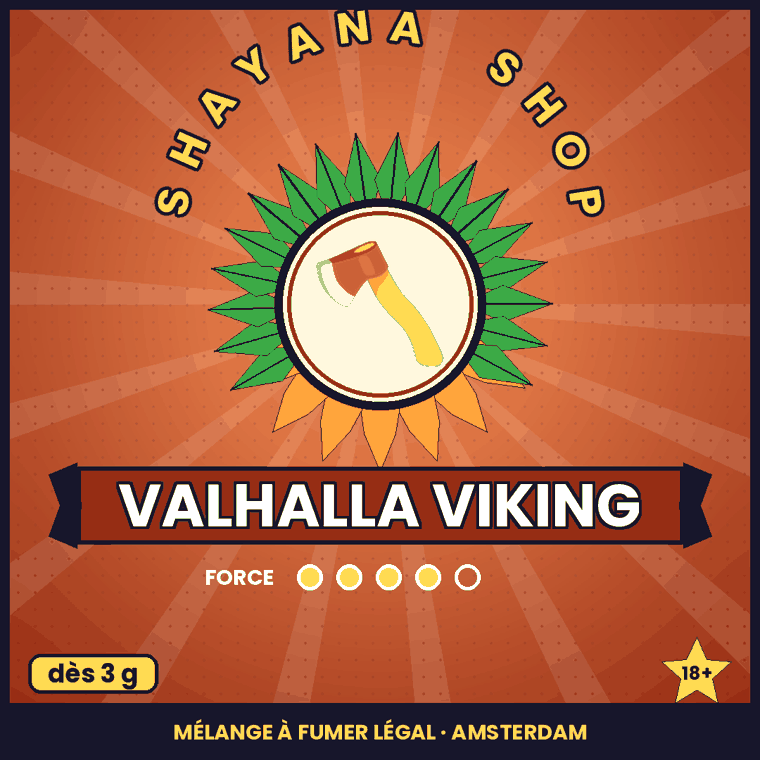 Valhalla Viking – mélange à fumer légal, Shayana Shop