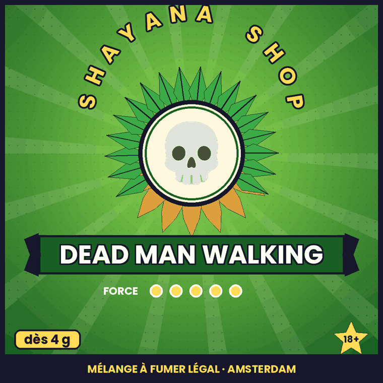 Dead Man Walking – mélange à fumer légal, Shayana Shop