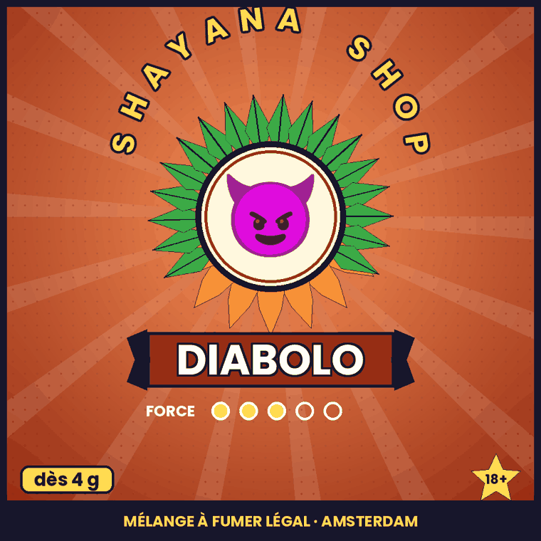DIABOLO – mélange à fumer légal, Shayana Shop