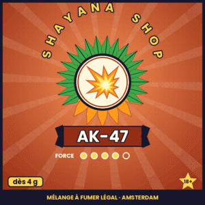 AK-47 – mélange à fumer légal, Shayana Shop